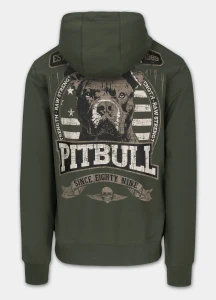 Bluza z Kapturem Pitbull Troublemaker Old Green