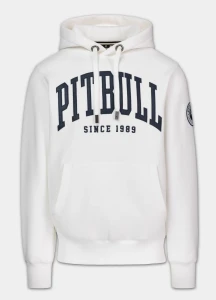Bluza Pitbull z Kapturem Norton White
