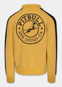 Bluza Pitbull Zip Oldschool San Diego Ca Yellow