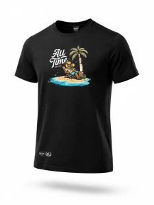 Środowisko Miejskie T-shirt "All Time Holiday" Black 