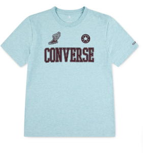 T-shirt Converse Młodzieżowy Classic Blue r. L