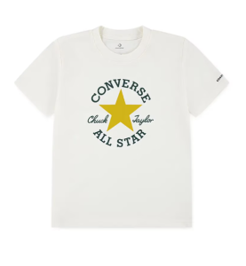  T-shirt Converse Młodzieżowy Logo Beżowa r. XL