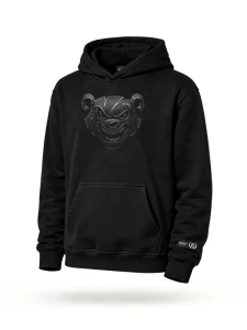 Środowisko Miejskie Hoody  "MORDKA NET"  Black 