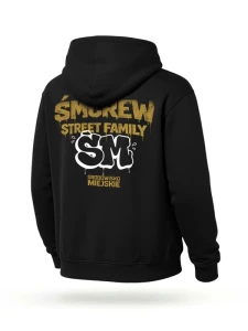 Środowisko Miejskie Hoody  "ŚM GOLD"  Black 