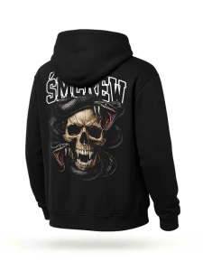 Środowisko Miejskie Hoody "SKULL" Black 