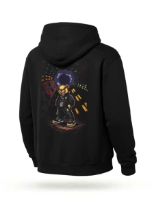 Środowisko Miejskie Hoody "NIGHT BEAR" Black 