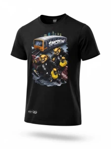 Środowisko Miejskie T-shirt "GRAFFITI" Black 