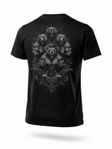 Środowisko Miejskie T-shirt "ICON BEARS" Black 