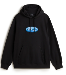 VANS Hoodie 3D RETROVAL BLACK 