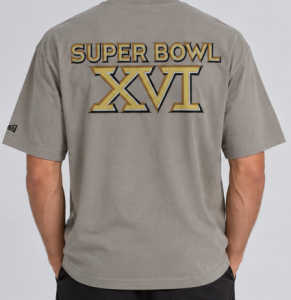  T-shirt New Era Super Bowl Beige
