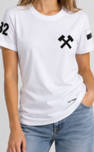 Diamante Wear T-shirt' Katowice' White