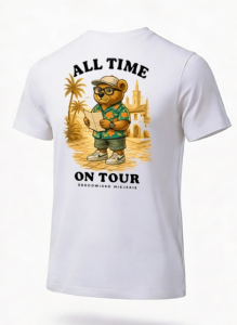 Środowisko Miejskie T-shirt "Globetrotter" White