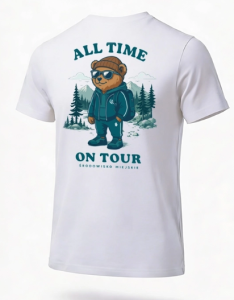 Środowisko Miejskie T-shirt "WALKER" White 