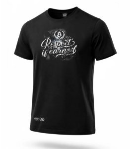 Środowisko Miejskie T-shirt "RESPECT" Black 