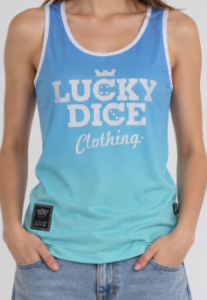 Lucky Dice Tank Top Classic Blue 