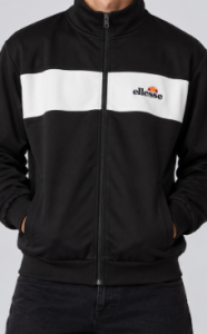 Bluza ELLESSE Zip Classic Black