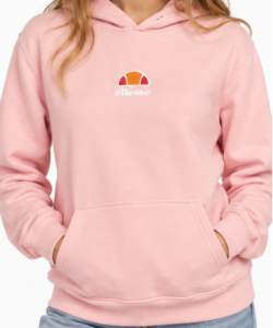 ELLESSE HOODY SANSOME LIGHT PINK