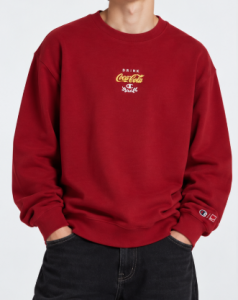 Bluza Champion Coca Cola Burgund
