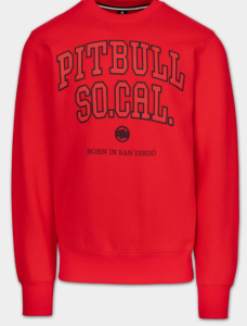 Bluza Pitbull Crewneck SO CAL Red